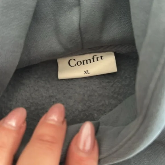 Kids Comfrt Gray Hoodie size xl - Picture 3 of 3